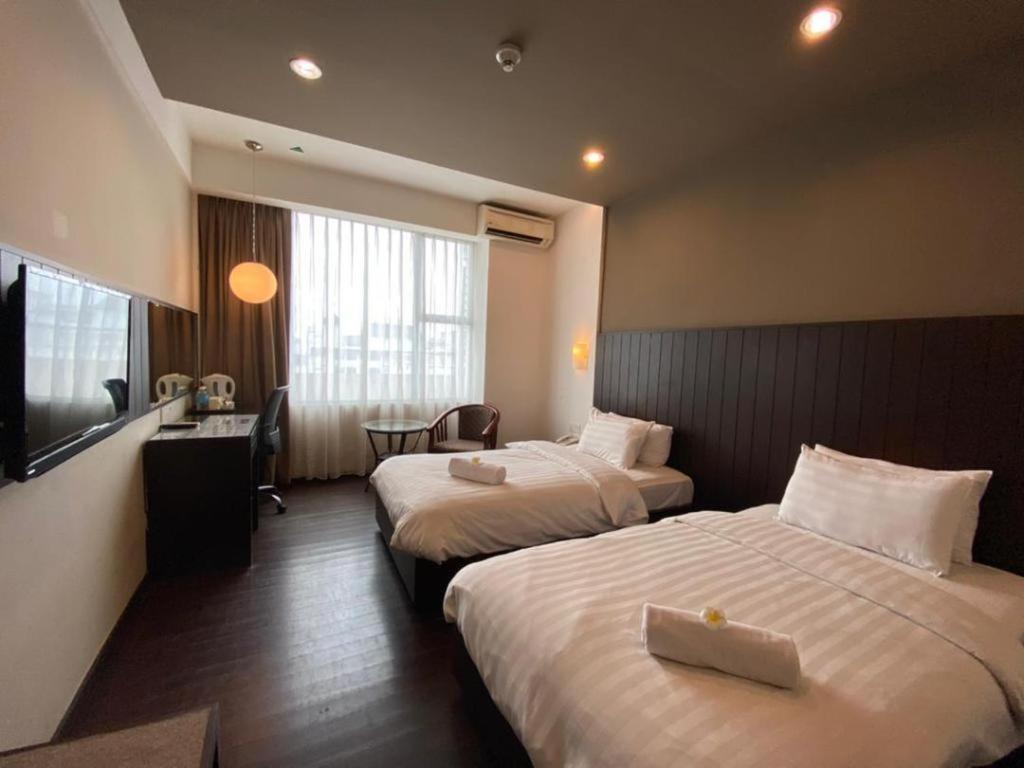Kemena View Hotel Кучинг Экстерьер фото